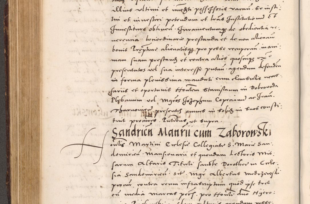 Zdjęcie nr 360 dla obiektu archiwalnego: Acta actorum causarum, sentenciarum tam diffinitivarum quam interloquutoriarum, decretorum, obligationum, quietationum et constitucionum procuratorum coram reverendo domino Bartholomeo Ganthkowsky cancellario Gnesnensi, archidiacono et reverendissimi in Christo patris domini Andree Dei gratia episcopi Cracoviensis vicario in spiritualibus generali Cracoviensi ad annum Domini millesimum quingentesimum quingentesimum primum, cuius indictio nona, pontificatus sanctissimi in Christo patris domini Julii divina providencia pape tercii, annus secundus (sic!) felici omine incipiutur.