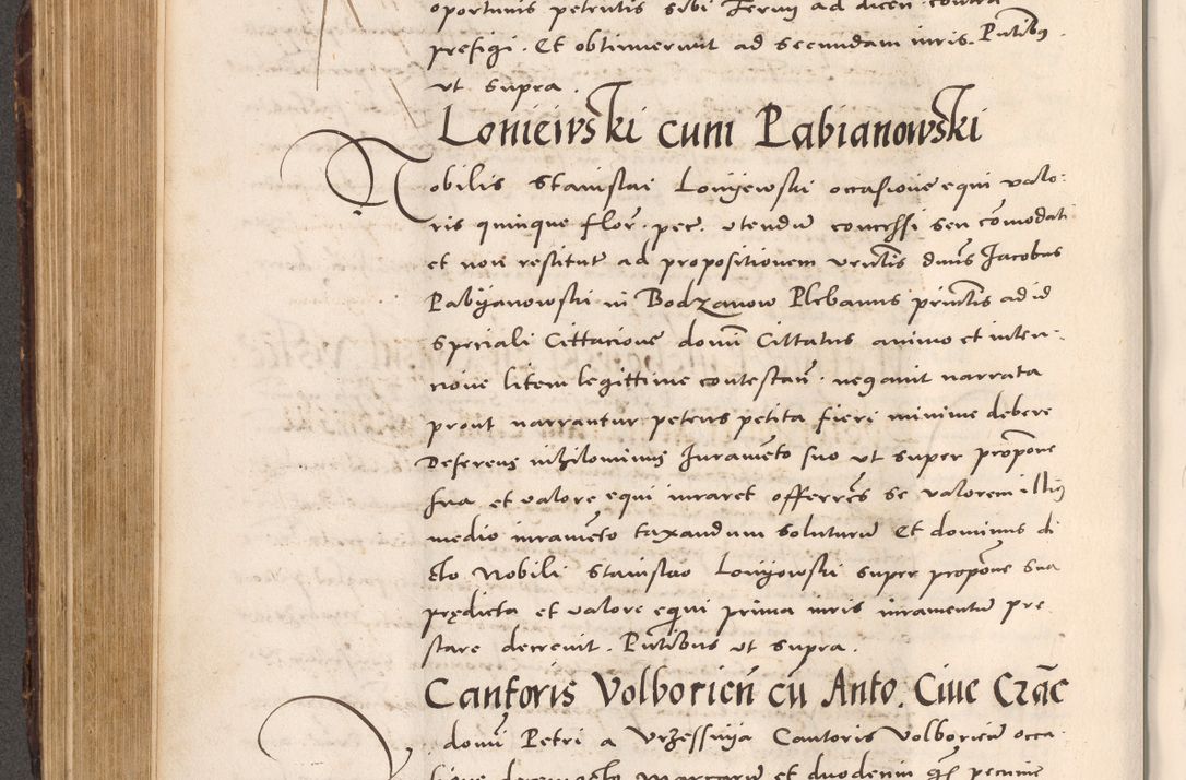 Zdjęcie nr 358 dla obiektu archiwalnego: Acta actorum causarum, sentenciarum tam diffinitivarum quam interloquutoriarum, decretorum, obligationum, quietationum et constitucionum procuratorum coram reverendo domino Bartholomeo Ganthkowsky cancellario Gnesnensi, archidiacono et reverendissimi in Christo patris domini Andree Dei gratia episcopi Cracoviensis vicario in spiritualibus generali Cracoviensi ad annum Domini millesimum quingentesimum quingentesimum primum, cuius indictio nona, pontificatus sanctissimi in Christo patris domini Julii divina providencia pape tercii, annus secundus (sic!) felici omine incipiutur.