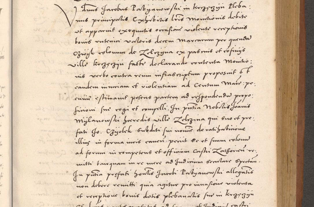 Zdjęcie nr 355 dla obiektu archiwalnego: Acta actorum causarum, sentenciarum tam diffinitivarum quam interloquutoriarum, decretorum, obligationum, quietationum et constitucionum procuratorum coram reverendo domino Bartholomeo Ganthkowsky cancellario Gnesnensi, archidiacono et reverendissimi in Christo patris domini Andree Dei gratia episcopi Cracoviensis vicario in spiritualibus generali Cracoviensi ad annum Domini millesimum quingentesimum quingentesimum primum, cuius indictio nona, pontificatus sanctissimi in Christo patris domini Julii divina providencia pape tercii, annus secundus (sic!) felici omine incipiutur.