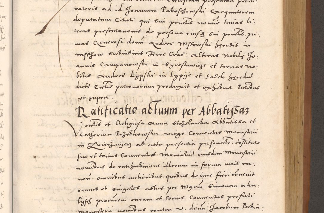 Zdjęcie nr 351 dla obiektu archiwalnego: Acta actorum causarum, sentenciarum tam diffinitivarum quam interloquutoriarum, decretorum, obligationum, quietationum et constitucionum procuratorum coram reverendo domino Bartholomeo Ganthkowsky cancellario Gnesnensi, archidiacono et reverendissimi in Christo patris domini Andree Dei gratia episcopi Cracoviensis vicario in spiritualibus generali Cracoviensi ad annum Domini millesimum quingentesimum quingentesimum primum, cuius indictio nona, pontificatus sanctissimi in Christo patris domini Julii divina providencia pape tercii, annus secundus (sic!) felici omine incipiutur.