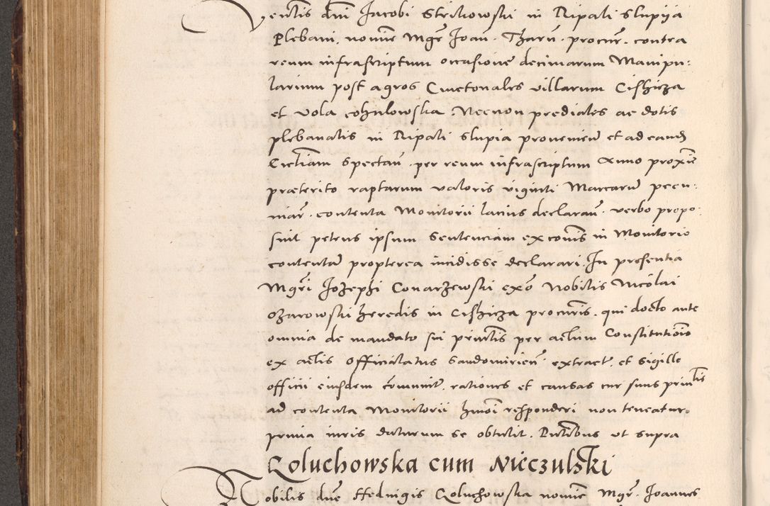 Zdjęcie nr 340 dla obiektu archiwalnego: Acta actorum causarum, sentenciarum tam diffinitivarum quam interloquutoriarum, decretorum, obligationum, quietationum et constitucionum procuratorum coram reverendo domino Bartholomeo Ganthkowsky cancellario Gnesnensi, archidiacono et reverendissimi in Christo patris domini Andree Dei gratia episcopi Cracoviensis vicario in spiritualibus generali Cracoviensi ad annum Domini millesimum quingentesimum quingentesimum primum, cuius indictio nona, pontificatus sanctissimi in Christo patris domini Julii divina providencia pape tercii, annus secundus (sic!) felici omine incipiutur.