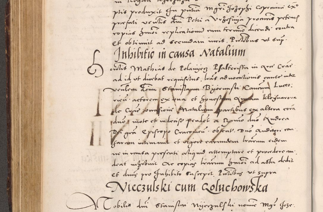 Zdjęcie nr 336 dla obiektu archiwalnego: Acta actorum causarum, sentenciarum tam diffinitivarum quam interloquutoriarum, decretorum, obligationum, quietationum et constitucionum procuratorum coram reverendo domino Bartholomeo Ganthkowsky cancellario Gnesnensi, archidiacono et reverendissimi in Christo patris domini Andree Dei gratia episcopi Cracoviensis vicario in spiritualibus generali Cracoviensi ad annum Domini millesimum quingentesimum quingentesimum primum, cuius indictio nona, pontificatus sanctissimi in Christo patris domini Julii divina providencia pape tercii, annus secundus (sic!) felici omine incipiutur.