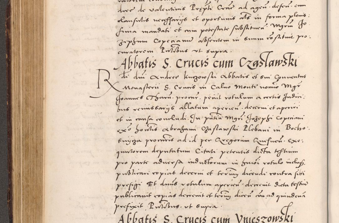 Zdjęcie nr 332 dla obiektu archiwalnego: Acta actorum causarum, sentenciarum tam diffinitivarum quam interloquutoriarum, decretorum, obligationum, quietationum et constitucionum procuratorum coram reverendo domino Bartholomeo Ganthkowsky cancellario Gnesnensi, archidiacono et reverendissimi in Christo patris domini Andree Dei gratia episcopi Cracoviensis vicario in spiritualibus generali Cracoviensi ad annum Domini millesimum quingentesimum quingentesimum primum, cuius indictio nona, pontificatus sanctissimi in Christo patris domini Julii divina providencia pape tercii, annus secundus (sic!) felici omine incipiutur.
