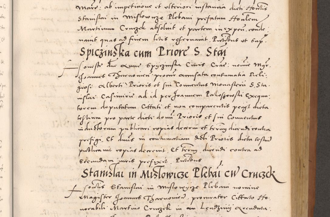 Zdjęcie nr 329 dla obiektu archiwalnego: Acta actorum causarum, sentenciarum tam diffinitivarum quam interloquutoriarum, decretorum, obligationum, quietationum et constitucionum procuratorum coram reverendo domino Bartholomeo Ganthkowsky cancellario Gnesnensi, archidiacono et reverendissimi in Christo patris domini Andree Dei gratia episcopi Cracoviensis vicario in spiritualibus generali Cracoviensi ad annum Domini millesimum quingentesimum quingentesimum primum, cuius indictio nona, pontificatus sanctissimi in Christo patris domini Julii divina providencia pape tercii, annus secundus (sic!) felici omine incipiutur.