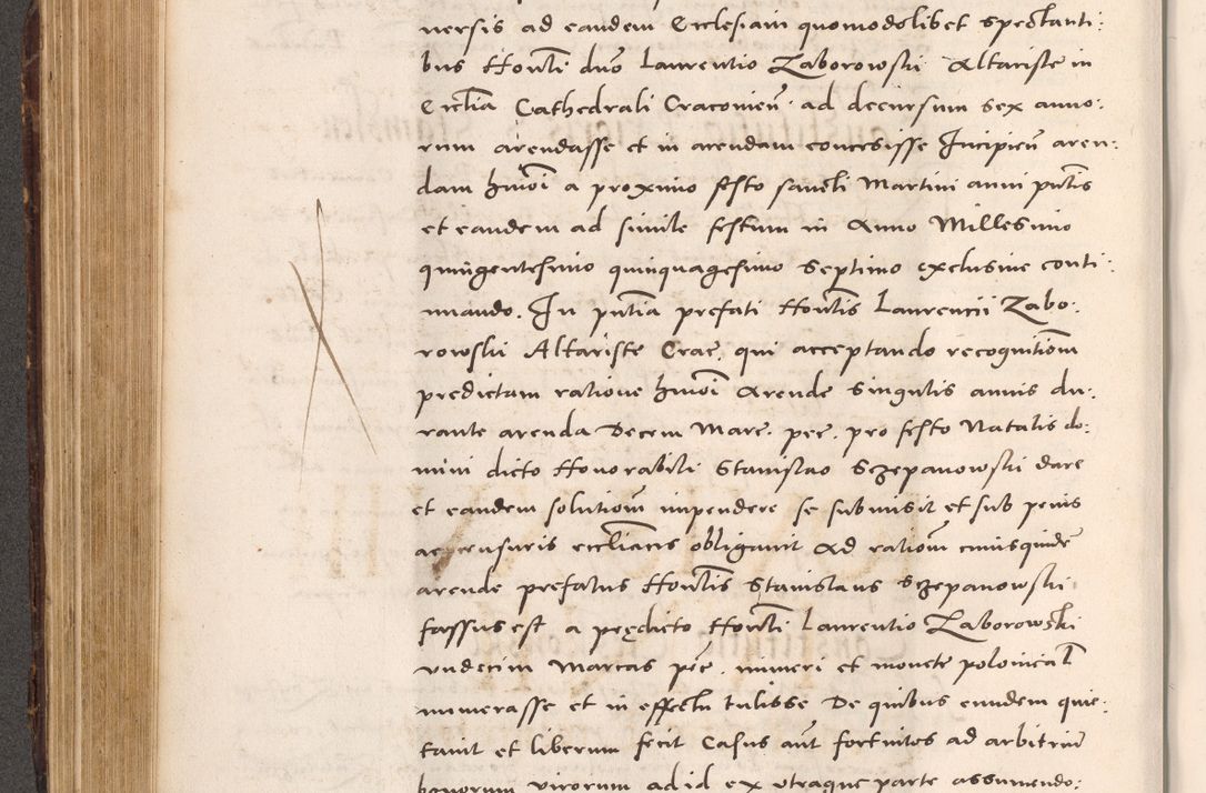 Zdjęcie nr 326 dla obiektu archiwalnego: Acta actorum causarum, sentenciarum tam diffinitivarum quam interloquutoriarum, decretorum, obligationum, quietationum et constitucionum procuratorum coram reverendo domino Bartholomeo Ganthkowsky cancellario Gnesnensi, archidiacono et reverendissimi in Christo patris domini Andree Dei gratia episcopi Cracoviensis vicario in spiritualibus generali Cracoviensi ad annum Domini millesimum quingentesimum quingentesimum primum, cuius indictio nona, pontificatus sanctissimi in Christo patris domini Julii divina providencia pape tercii, annus secundus (sic!) felici omine incipiutur.