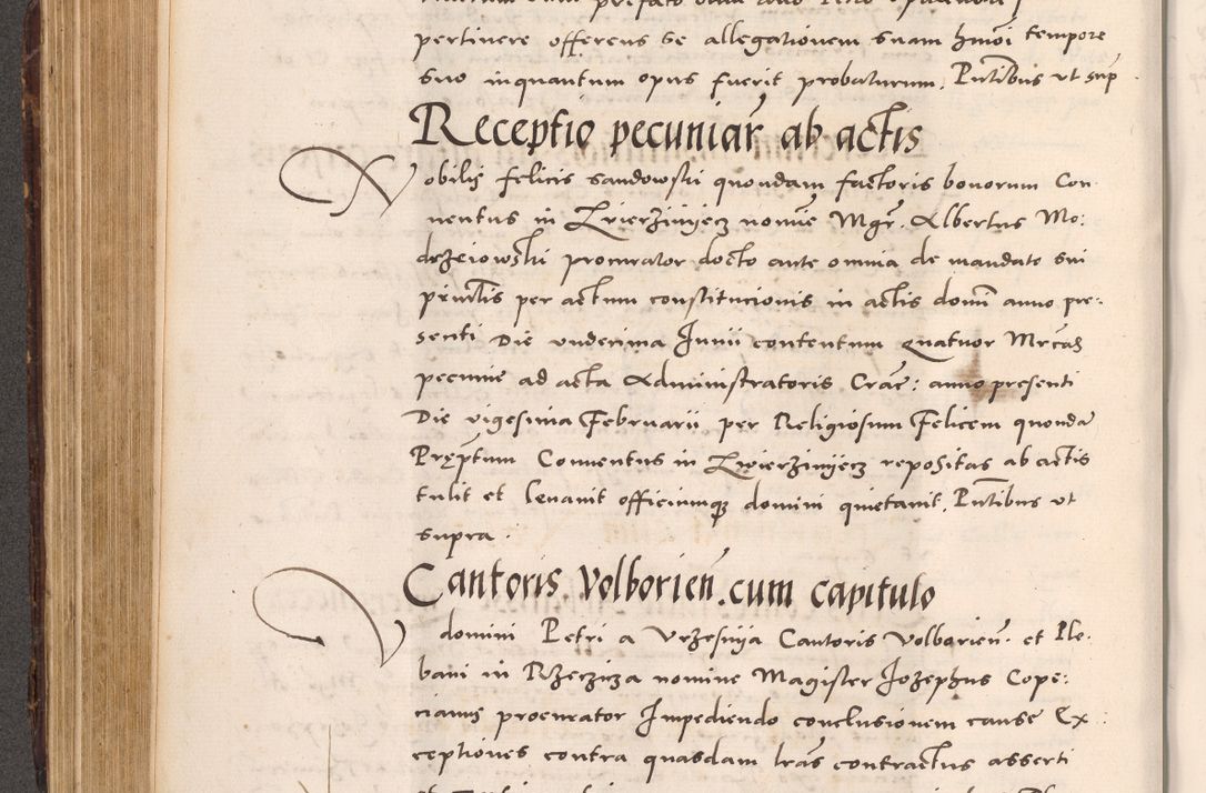 Zdjęcie nr 322 dla obiektu archiwalnego: Acta actorum causarum, sentenciarum tam diffinitivarum quam interloquutoriarum, decretorum, obligationum, quietationum et constitucionum procuratorum coram reverendo domino Bartholomeo Ganthkowsky cancellario Gnesnensi, archidiacono et reverendissimi in Christo patris domini Andree Dei gratia episcopi Cracoviensis vicario in spiritualibus generali Cracoviensi ad annum Domini millesimum quingentesimum quingentesimum primum, cuius indictio nona, pontificatus sanctissimi in Christo patris domini Julii divina providencia pape tercii, annus secundus (sic!) felici omine incipiutur.