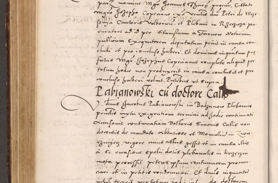 Zdjęcie nr 320 dla obiektu archiwalnego: Acta actorum causarum, sentenciarum tam diffinitivarum quam interloquutoriarum, decretorum, obligationum, quietationum et constitucionum procuratorum coram reverendo domino Bartholomeo Ganthkowsky cancellario Gnesnensi, archidiacono et reverendissimi in Christo patris domini Andree Dei gratia episcopi Cracoviensis vicario in spiritualibus generali Cracoviensi ad annum Domini millesimum quingentesimum quingentesimum primum, cuius indictio nona, pontificatus sanctissimi in Christo patris domini Julii divina providencia pape tercii, annus secundus (sic!) felici omine incipiutur.