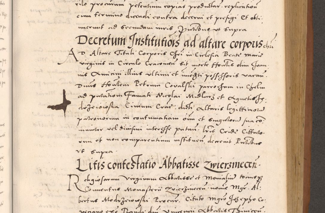 Zdjęcie nr 321 dla obiektu archiwalnego: Acta actorum causarum, sentenciarum tam diffinitivarum quam interloquutoriarum, decretorum, obligationum, quietationum et constitucionum procuratorum coram reverendo domino Bartholomeo Ganthkowsky cancellario Gnesnensi, archidiacono et reverendissimi in Christo patris domini Andree Dei gratia episcopi Cracoviensis vicario in spiritualibus generali Cracoviensi ad annum Domini millesimum quingentesimum quingentesimum primum, cuius indictio nona, pontificatus sanctissimi in Christo patris domini Julii divina providencia pape tercii, annus secundus (sic!) felici omine incipiutur.