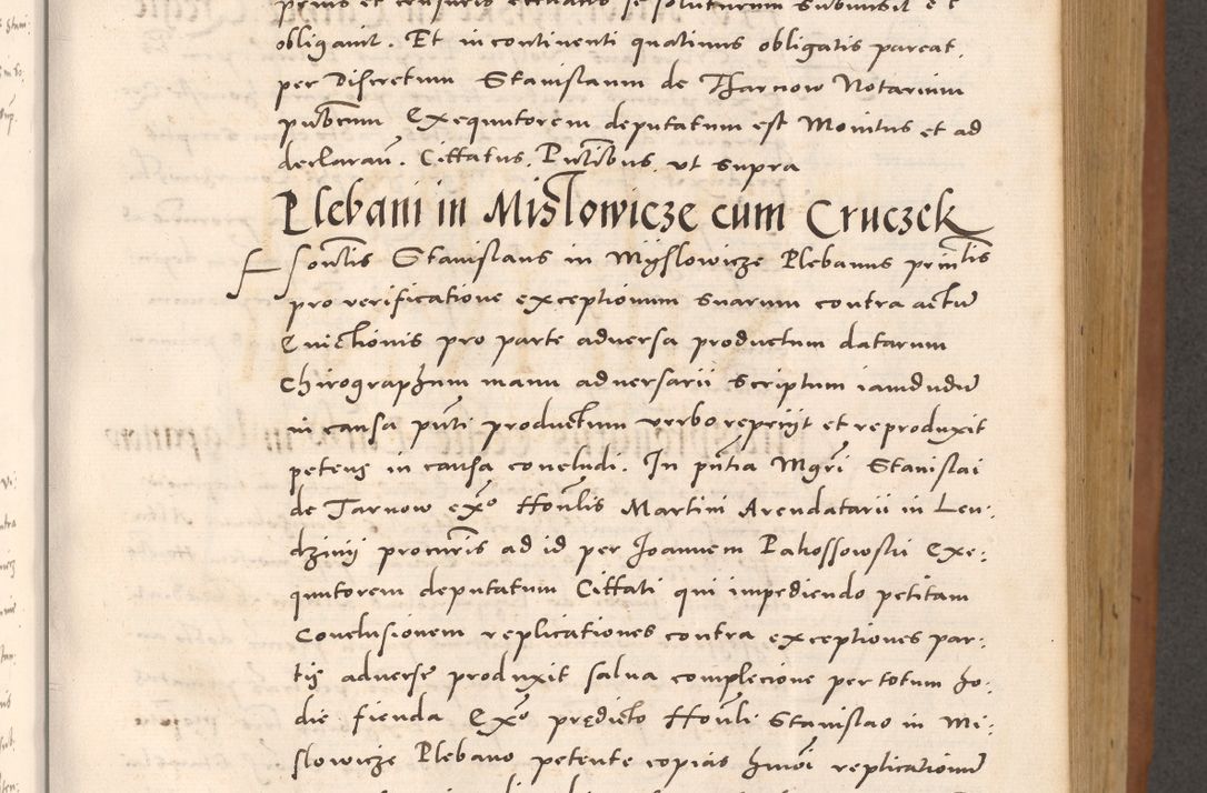 Zdjęcie nr 311 dla obiektu archiwalnego: Acta actorum causarum, sentenciarum tam diffinitivarum quam interloquutoriarum, decretorum, obligationum, quietationum et constitucionum procuratorum coram reverendo domino Bartholomeo Ganthkowsky cancellario Gnesnensi, archidiacono et reverendissimi in Christo patris domini Andree Dei gratia episcopi Cracoviensis vicario in spiritualibus generali Cracoviensi ad annum Domini millesimum quingentesimum quingentesimum primum, cuius indictio nona, pontificatus sanctissimi in Christo patris domini Julii divina providencia pape tercii, annus secundus (sic!) felici omine incipiutur.