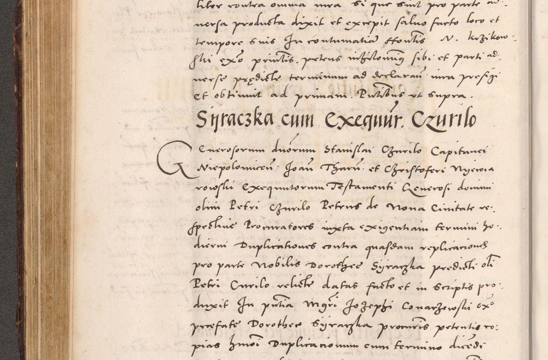 Zdjęcie nr 308 dla obiektu archiwalnego: Acta actorum causarum, sentenciarum tam diffinitivarum quam interloquutoriarum, decretorum, obligationum, quietationum et constitucionum procuratorum coram reverendo domino Bartholomeo Ganthkowsky cancellario Gnesnensi, archidiacono et reverendissimi in Christo patris domini Andree Dei gratia episcopi Cracoviensis vicario in spiritualibus generali Cracoviensi ad annum Domini millesimum quingentesimum quingentesimum primum, cuius indictio nona, pontificatus sanctissimi in Christo patris domini Julii divina providencia pape tercii, annus secundus (sic!) felici omine incipiutur.