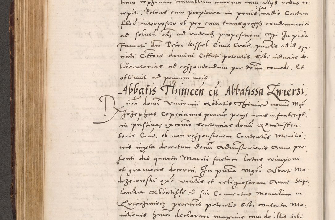 Zdjęcie nr 306 dla obiektu archiwalnego: Acta actorum causarum, sentenciarum tam diffinitivarum quam interloquutoriarum, decretorum, obligationum, quietationum et constitucionum procuratorum coram reverendo domino Bartholomeo Ganthkowsky cancellario Gnesnensi, archidiacono et reverendissimi in Christo patris domini Andree Dei gratia episcopi Cracoviensis vicario in spiritualibus generali Cracoviensi ad annum Domini millesimum quingentesimum quingentesimum primum, cuius indictio nona, pontificatus sanctissimi in Christo patris domini Julii divina providencia pape tercii, annus secundus (sic!) felici omine incipiutur.
