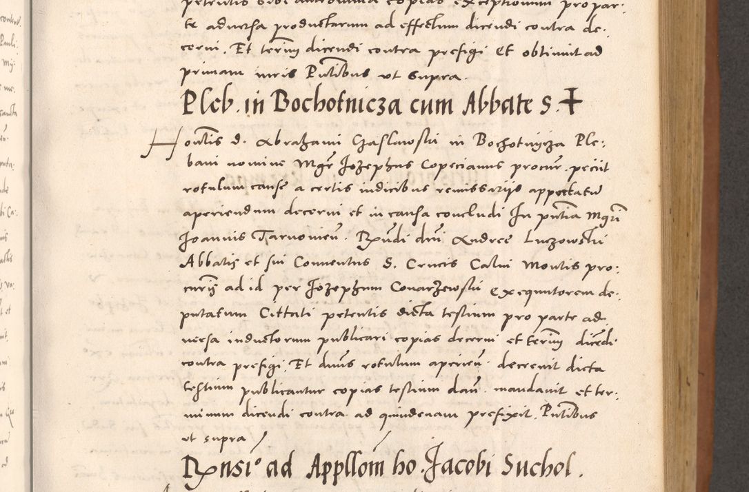 Zdjęcie nr 299 dla obiektu archiwalnego: Acta actorum causarum, sentenciarum tam diffinitivarum quam interloquutoriarum, decretorum, obligationum, quietationum et constitucionum procuratorum coram reverendo domino Bartholomeo Ganthkowsky cancellario Gnesnensi, archidiacono et reverendissimi in Christo patris domini Andree Dei gratia episcopi Cracoviensis vicario in spiritualibus generali Cracoviensi ad annum Domini millesimum quingentesimum quingentesimum primum, cuius indictio nona, pontificatus sanctissimi in Christo patris domini Julii divina providencia pape tercii, annus secundus (sic!) felici omine incipiutur.