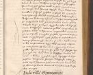 Zdjęcie nr 297 dla obiektu archiwalnego: Acta actorum causarum, sentenciarum tam diffinitivarum quam interloquutoriarum, decretorum, obligationum, quietationum et constitucionum procuratorum coram reverendo domino Bartholomeo Ganthkowsky cancellario Gnesnensi, archidiacono et reverendissimi in Christo patris domini Andree Dei gratia episcopi Cracoviensis vicario in spiritualibus generali Cracoviensi ad annum Domini millesimum quingentesimum quingentesimum primum, cuius indictio nona, pontificatus sanctissimi in Christo patris domini Julii divina providencia pape tercii, annus secundus (sic!) felici omine incipiutur.