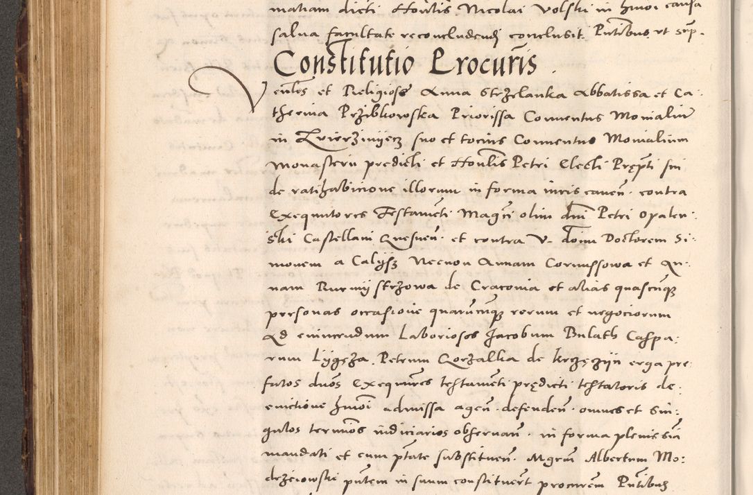 Zdjęcie nr 296 dla obiektu archiwalnego: Acta actorum causarum, sentenciarum tam diffinitivarum quam interloquutoriarum, decretorum, obligationum, quietationum et constitucionum procuratorum coram reverendo domino Bartholomeo Ganthkowsky cancellario Gnesnensi, archidiacono et reverendissimi in Christo patris domini Andree Dei gratia episcopi Cracoviensis vicario in spiritualibus generali Cracoviensi ad annum Domini millesimum quingentesimum quingentesimum primum, cuius indictio nona, pontificatus sanctissimi in Christo patris domini Julii divina providencia pape tercii, annus secundus (sic!) felici omine incipiutur.