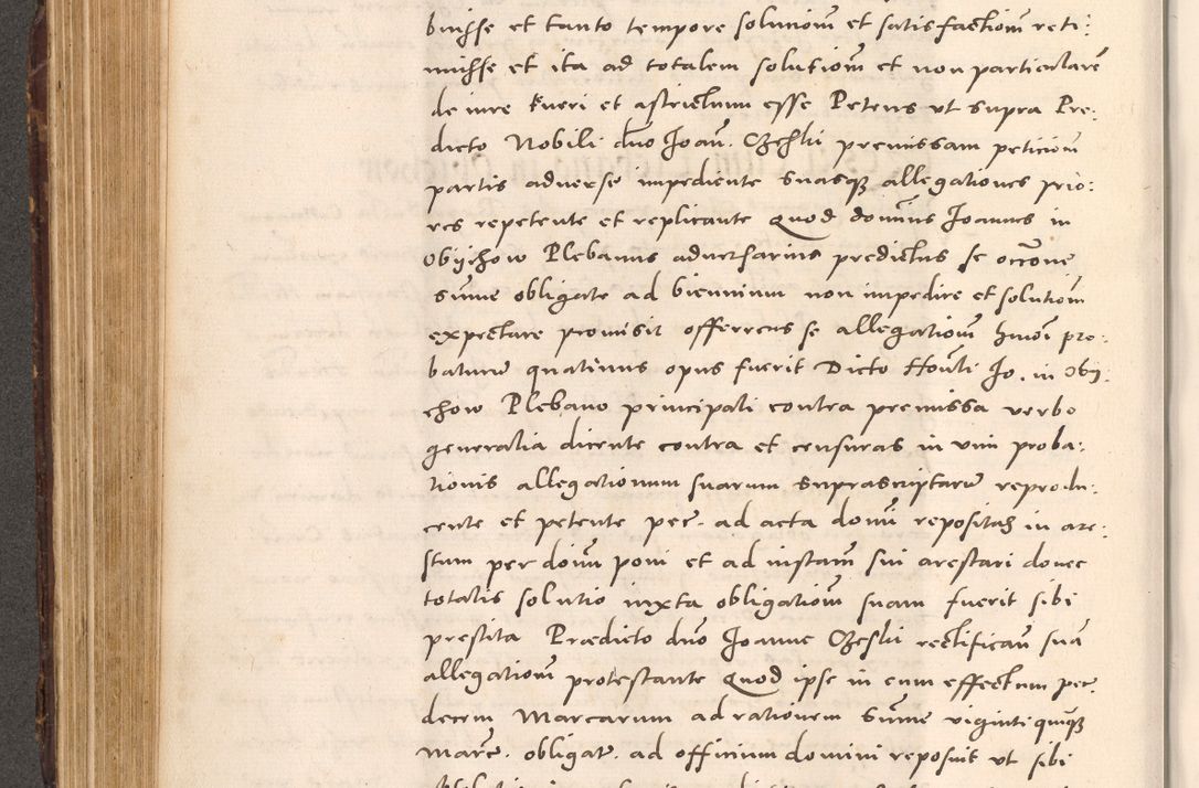 Zdjęcie nr 290 dla obiektu archiwalnego: Acta actorum causarum, sentenciarum tam diffinitivarum quam interloquutoriarum, decretorum, obligationum, quietationum et constitucionum procuratorum coram reverendo domino Bartholomeo Ganthkowsky cancellario Gnesnensi, archidiacono et reverendissimi in Christo patris domini Andree Dei gratia episcopi Cracoviensis vicario in spiritualibus generali Cracoviensi ad annum Domini millesimum quingentesimum quingentesimum primum, cuius indictio nona, pontificatus sanctissimi in Christo patris domini Julii divina providencia pape tercii, annus secundus (sic!) felici omine incipiutur.