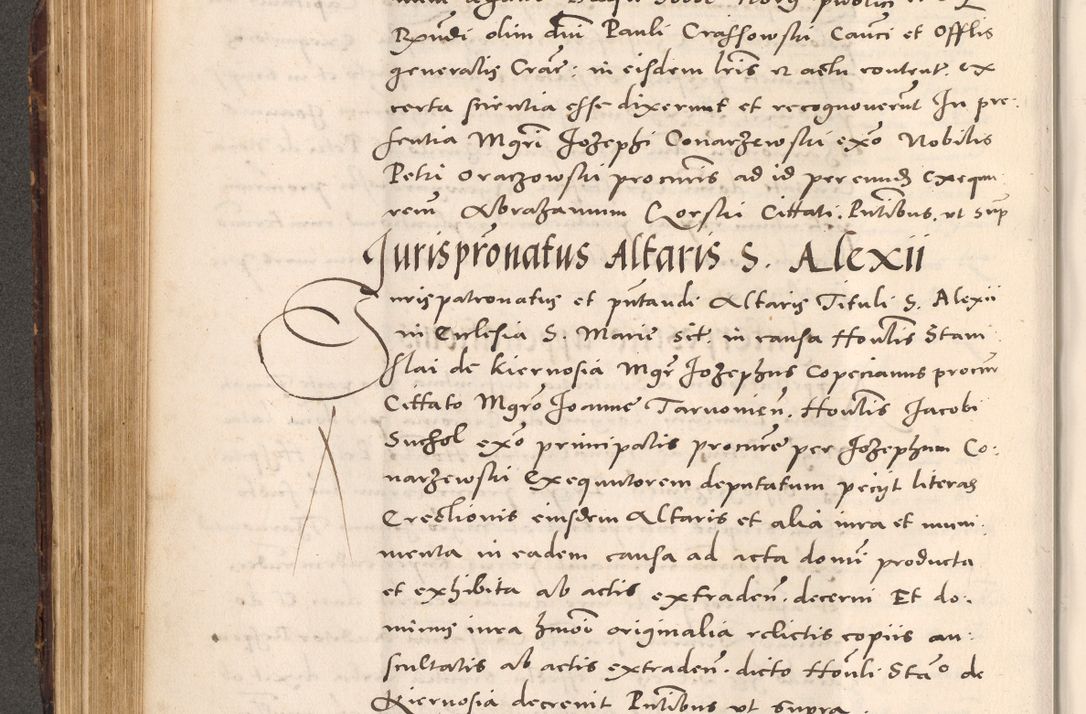 Zdjęcie nr 282 dla obiektu archiwalnego: Acta actorum causarum, sentenciarum tam diffinitivarum quam interloquutoriarum, decretorum, obligationum, quietationum et constitucionum procuratorum coram reverendo domino Bartholomeo Ganthkowsky cancellario Gnesnensi, archidiacono et reverendissimi in Christo patris domini Andree Dei gratia episcopi Cracoviensis vicario in spiritualibus generali Cracoviensi ad annum Domini millesimum quingentesimum quingentesimum primum, cuius indictio nona, pontificatus sanctissimi in Christo patris domini Julii divina providencia pape tercii, annus secundus (sic!) felici omine incipiutur.
