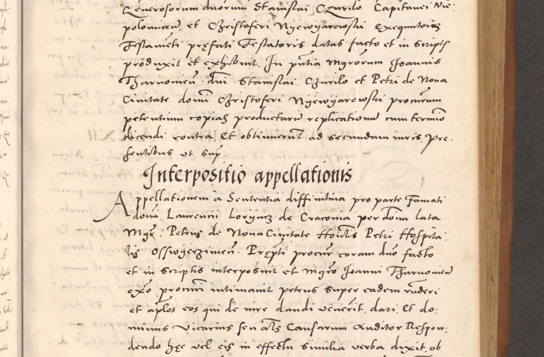 Zdjęcie nr 281 dla obiektu archiwalnego: Acta actorum causarum, sentenciarum tam diffinitivarum quam interloquutoriarum, decretorum, obligationum, quietationum et constitucionum procuratorum coram reverendo domino Bartholomeo Ganthkowsky cancellario Gnesnensi, archidiacono et reverendissimi in Christo patris domini Andree Dei gratia episcopi Cracoviensis vicario in spiritualibus generali Cracoviensi ad annum Domini millesimum quingentesimum quingentesimum primum, cuius indictio nona, pontificatus sanctissimi in Christo patris domini Julii divina providencia pape tercii, annus secundus (sic!) felici omine incipiutur.