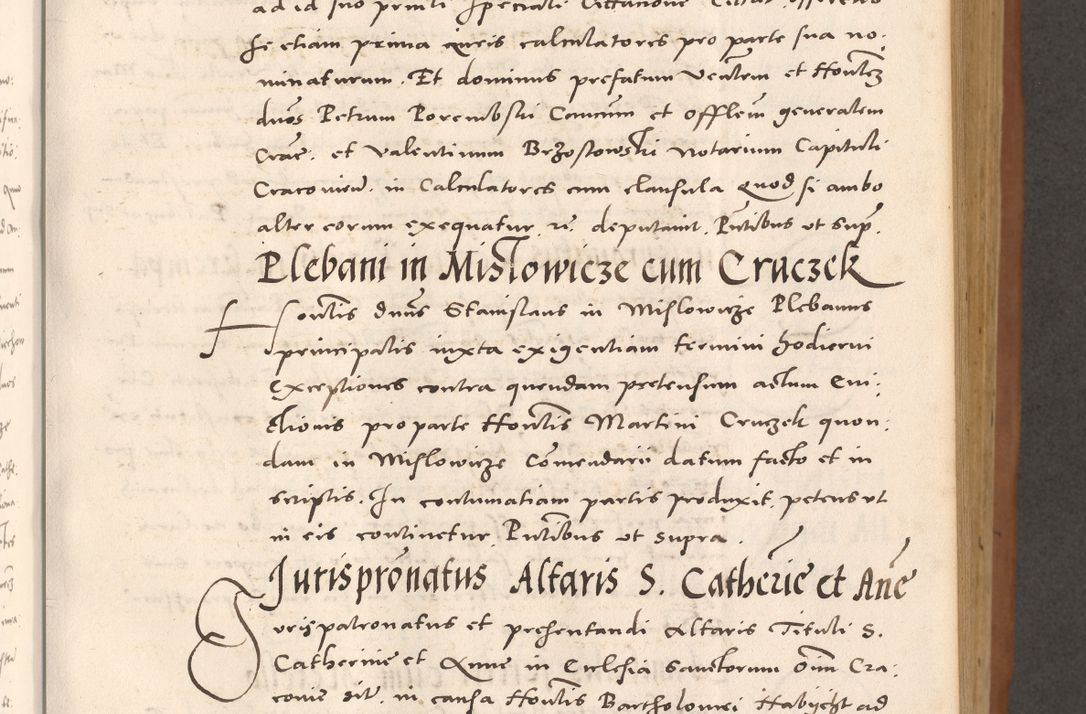Zdjęcie nr 271 dla obiektu archiwalnego: Acta actorum causarum, sentenciarum tam diffinitivarum quam interloquutoriarum, decretorum, obligationum, quietationum et constitucionum procuratorum coram reverendo domino Bartholomeo Ganthkowsky cancellario Gnesnensi, archidiacono et reverendissimi in Christo patris domini Andree Dei gratia episcopi Cracoviensis vicario in spiritualibus generali Cracoviensi ad annum Domini millesimum quingentesimum quingentesimum primum, cuius indictio nona, pontificatus sanctissimi in Christo patris domini Julii divina providencia pape tercii, annus secundus (sic!) felici omine incipiutur.