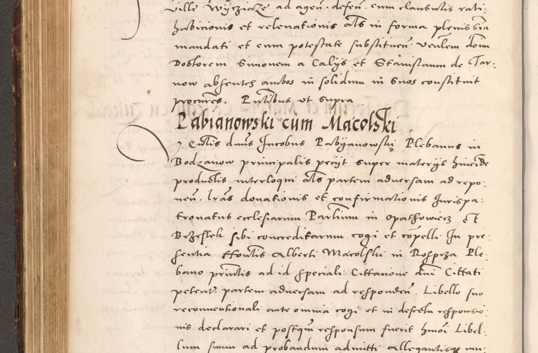 Zdjęcie nr 264 dla obiektu archiwalnego: Acta actorum causarum, sentenciarum tam diffinitivarum quam interloquutoriarum, decretorum, obligationum, quietationum et constitucionum procuratorum coram reverendo domino Bartholomeo Ganthkowsky cancellario Gnesnensi, archidiacono et reverendissimi in Christo patris domini Andree Dei gratia episcopi Cracoviensis vicario in spiritualibus generali Cracoviensi ad annum Domini millesimum quingentesimum quingentesimum primum, cuius indictio nona, pontificatus sanctissimi in Christo patris domini Julii divina providencia pape tercii, annus secundus (sic!) felici omine incipiutur.
