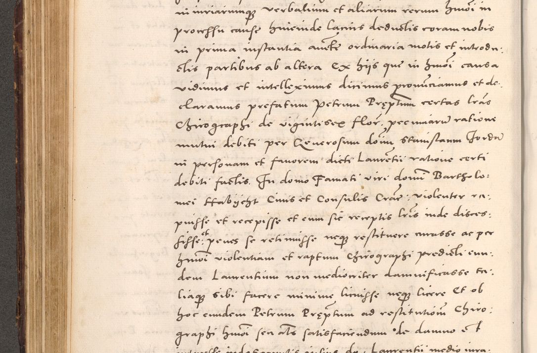 Zdjęcie nr 256 dla obiektu archiwalnego: Acta actorum causarum, sentenciarum tam diffinitivarum quam interloquutoriarum, decretorum, obligationum, quietationum et constitucionum procuratorum coram reverendo domino Bartholomeo Ganthkowsky cancellario Gnesnensi, archidiacono et reverendissimi in Christo patris domini Andree Dei gratia episcopi Cracoviensis vicario in spiritualibus generali Cracoviensi ad annum Domini millesimum quingentesimum quingentesimum primum, cuius indictio nona, pontificatus sanctissimi in Christo patris domini Julii divina providencia pape tercii, annus secundus (sic!) felici omine incipiutur.