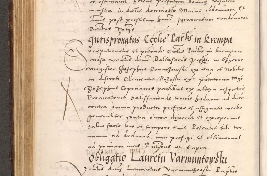 Zdjęcie nr 240 dla obiektu archiwalnego: Acta actorum causarum, sentenciarum tam diffinitivarum quam interloquutoriarum, decretorum, obligationum, quietationum et constitucionum procuratorum coram reverendo domino Bartholomeo Ganthkowsky cancellario Gnesnensi, archidiacono et reverendissimi in Christo patris domini Andree Dei gratia episcopi Cracoviensis vicario in spiritualibus generali Cracoviensi ad annum Domini millesimum quingentesimum quingentesimum primum, cuius indictio nona, pontificatus sanctissimi in Christo patris domini Julii divina providencia pape tercii, annus secundus (sic!) felici omine incipiutur.