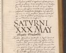 Zdjęcie nr 233 dla obiektu archiwalnego: Acta actorum causarum, sentenciarum tam diffinitivarum quam interloquutoriarum, decretorum, obligationum, quietationum et constitucionum procuratorum coram reverendo domino Bartholomeo Ganthkowsky cancellario Gnesnensi, archidiacono et reverendissimi in Christo patris domini Andree Dei gratia episcopi Cracoviensis vicario in spiritualibus generali Cracoviensi ad annum Domini millesimum quingentesimum quingentesimum primum, cuius indictio nona, pontificatus sanctissimi in Christo patris domini Julii divina providencia pape tercii, annus secundus (sic!) felici omine incipiutur.
