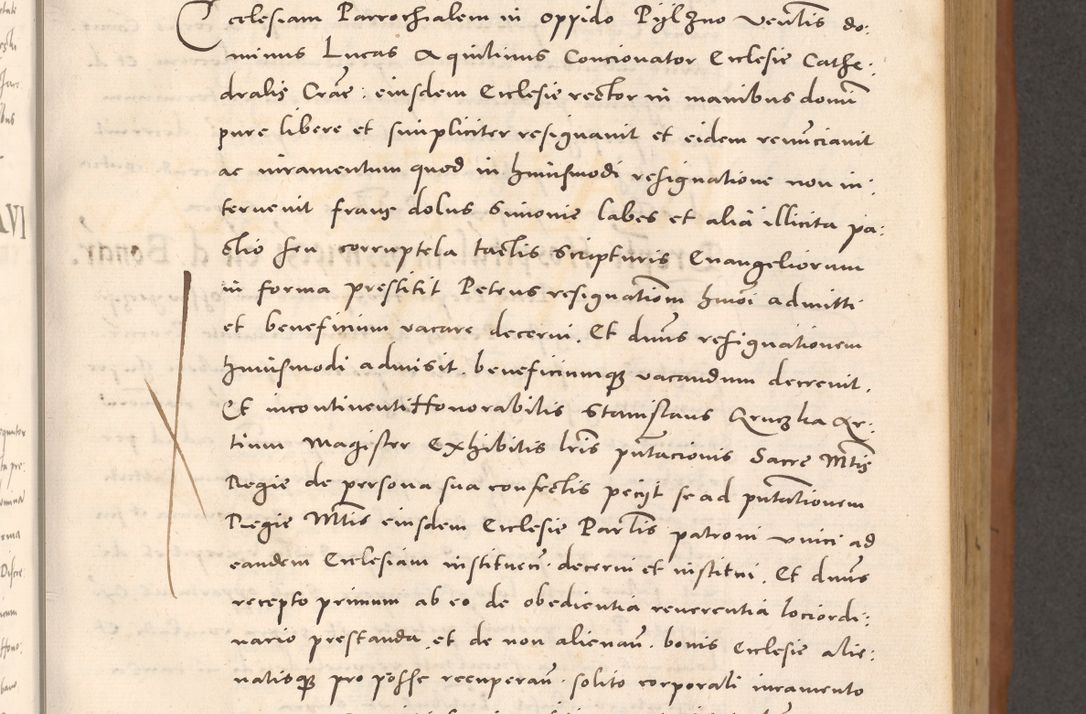 Zdjęcie nr 211 dla obiektu archiwalnego: Acta actorum causarum, sentenciarum tam diffinitivarum quam interloquutoriarum, decretorum, obligationum, quietationum et constitucionum procuratorum coram reverendo domino Bartholomeo Ganthkowsky cancellario Gnesnensi, archidiacono et reverendissimi in Christo patris domini Andree Dei gratia episcopi Cracoviensis vicario in spiritualibus generali Cracoviensi ad annum Domini millesimum quingentesimum quingentesimum primum, cuius indictio nona, pontificatus sanctissimi in Christo patris domini Julii divina providencia pape tercii, annus secundus (sic!) felici omine incipiutur.