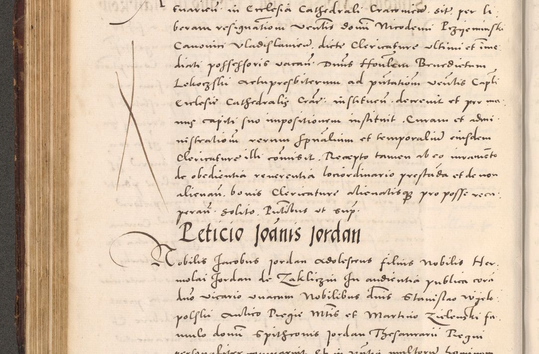 Zdjęcie nr 206 dla obiektu archiwalnego: Acta actorum causarum, sentenciarum tam diffinitivarum quam interloquutoriarum, decretorum, obligationum, quietationum et constitucionum procuratorum coram reverendo domino Bartholomeo Ganthkowsky cancellario Gnesnensi, archidiacono et reverendissimi in Christo patris domini Andree Dei gratia episcopi Cracoviensis vicario in spiritualibus generali Cracoviensi ad annum Domini millesimum quingentesimum quingentesimum primum, cuius indictio nona, pontificatus sanctissimi in Christo patris domini Julii divina providencia pape tercii, annus secundus (sic!) felici omine incipiutur.