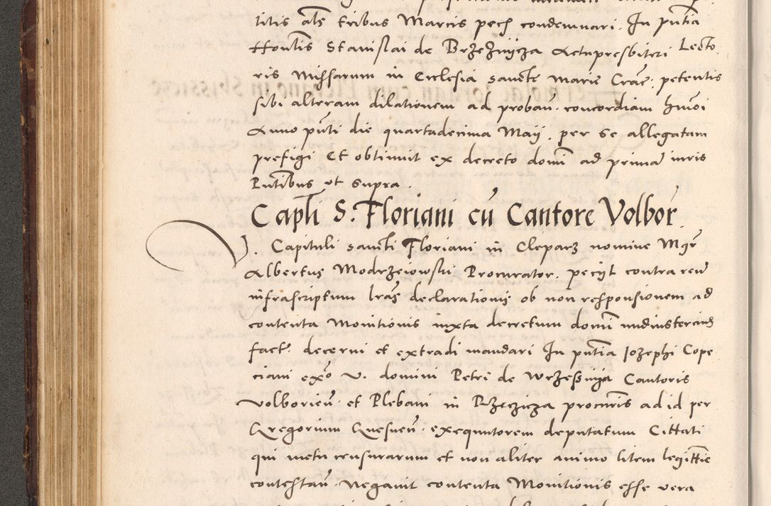 Zdjęcie nr 200 dla obiektu archiwalnego: Acta actorum causarum, sentenciarum tam diffinitivarum quam interloquutoriarum, decretorum, obligationum, quietationum et constitucionum procuratorum coram reverendo domino Bartholomeo Ganthkowsky cancellario Gnesnensi, archidiacono et reverendissimi in Christo patris domini Andree Dei gratia episcopi Cracoviensis vicario in spiritualibus generali Cracoviensi ad annum Domini millesimum quingentesimum quingentesimum primum, cuius indictio nona, pontificatus sanctissimi in Christo patris domini Julii divina providencia pape tercii, annus secundus (sic!) felici omine incipiutur.