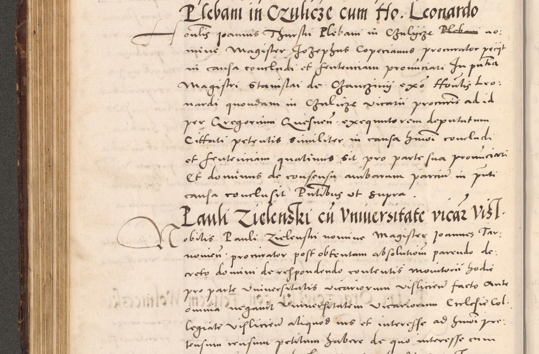 Zdjęcie nr 190 dla obiektu archiwalnego: Acta actorum causarum, sentenciarum tam diffinitivarum quam interloquutoriarum, decretorum, obligationum, quietationum et constitucionum procuratorum coram reverendo domino Bartholomeo Ganthkowsky cancellario Gnesnensi, archidiacono et reverendissimi in Christo patris domini Andree Dei gratia episcopi Cracoviensis vicario in spiritualibus generali Cracoviensi ad annum Domini millesimum quingentesimum quingentesimum primum, cuius indictio nona, pontificatus sanctissimi in Christo patris domini Julii divina providencia pape tercii, annus secundus (sic!) felici omine incipiutur.