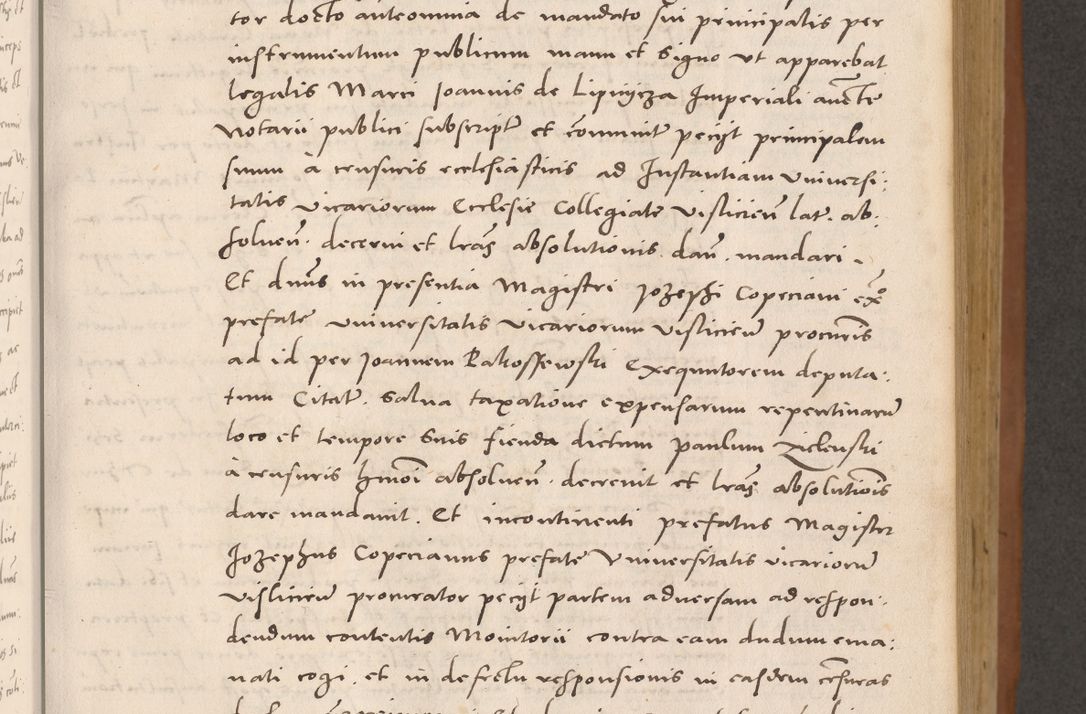 Zdjęcie nr 187 dla obiektu archiwalnego: Acta actorum causarum, sentenciarum tam diffinitivarum quam interloquutoriarum, decretorum, obligationum, quietationum et constitucionum procuratorum coram reverendo domino Bartholomeo Ganthkowsky cancellario Gnesnensi, archidiacono et reverendissimi in Christo patris domini Andree Dei gratia episcopi Cracoviensis vicario in spiritualibus generali Cracoviensi ad annum Domini millesimum quingentesimum quingentesimum primum, cuius indictio nona, pontificatus sanctissimi in Christo patris domini Julii divina providencia pape tercii, annus secundus (sic!) felici omine incipiutur.