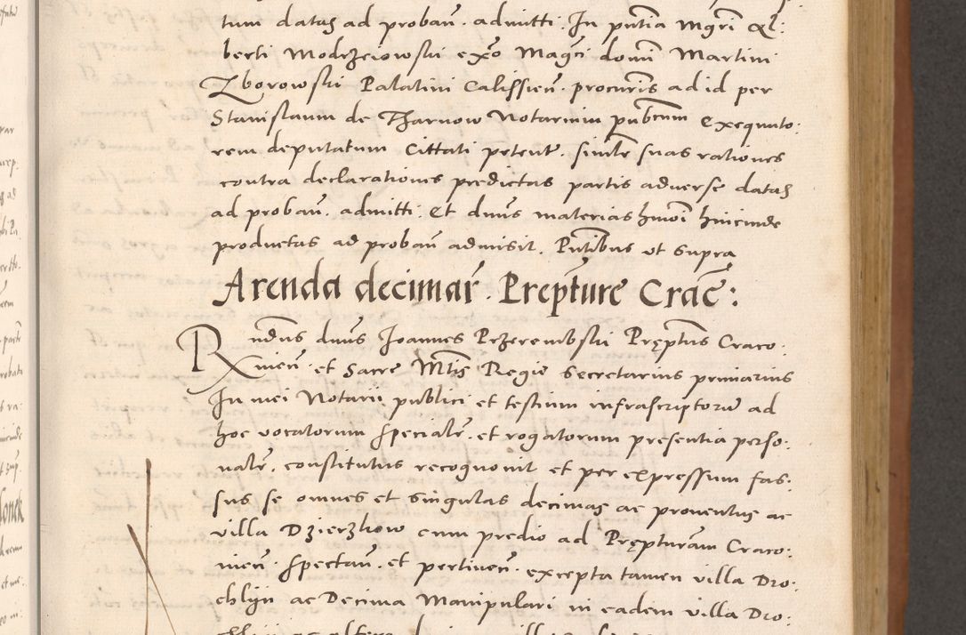 Zdjęcie nr 185 dla obiektu archiwalnego: Acta actorum causarum, sentenciarum tam diffinitivarum quam interloquutoriarum, decretorum, obligationum, quietationum et constitucionum procuratorum coram reverendo domino Bartholomeo Ganthkowsky cancellario Gnesnensi, archidiacono et reverendissimi in Christo patris domini Andree Dei gratia episcopi Cracoviensis vicario in spiritualibus generali Cracoviensi ad annum Domini millesimum quingentesimum quingentesimum primum, cuius indictio nona, pontificatus sanctissimi in Christo patris domini Julii divina providencia pape tercii, annus secundus (sic!) felici omine incipiutur.