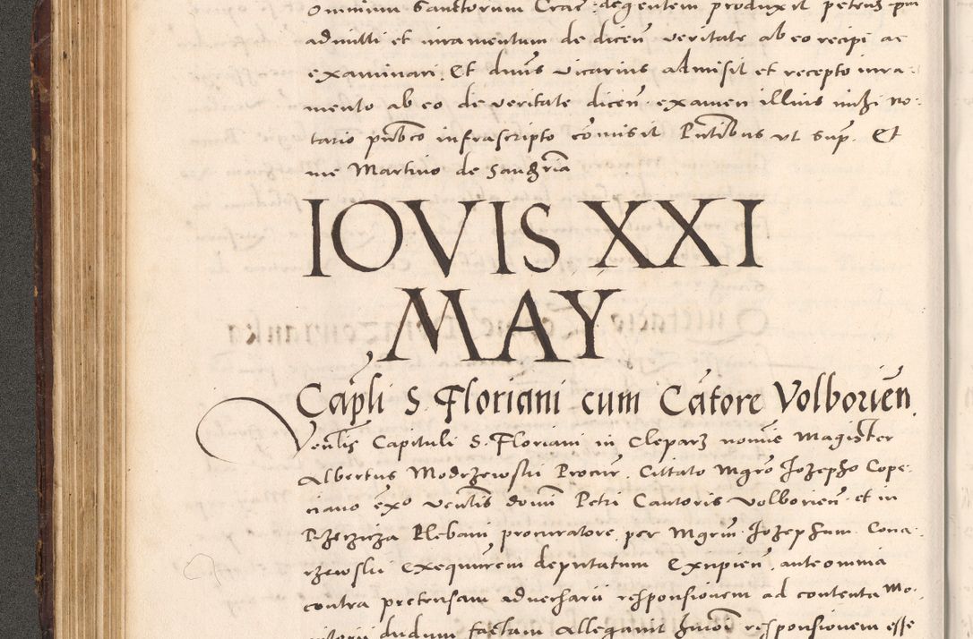 Zdjęcie nr 182 dla obiektu archiwalnego: Acta actorum causarum, sentenciarum tam diffinitivarum quam interloquutoriarum, decretorum, obligationum, quietationum et constitucionum procuratorum coram reverendo domino Bartholomeo Ganthkowsky cancellario Gnesnensi, archidiacono et reverendissimi in Christo patris domini Andree Dei gratia episcopi Cracoviensis vicario in spiritualibus generali Cracoviensi ad annum Domini millesimum quingentesimum quingentesimum primum, cuius indictio nona, pontificatus sanctissimi in Christo patris domini Julii divina providencia pape tercii, annus secundus (sic!) felici omine incipiutur.