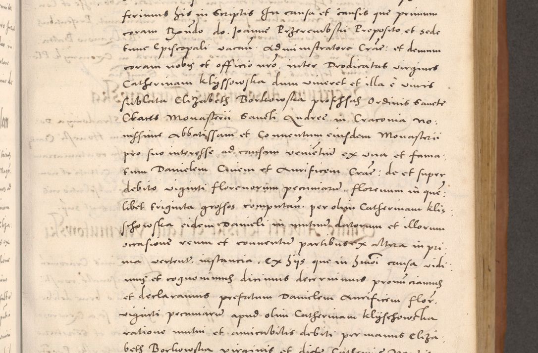 Zdjęcie nr 173 dla obiektu archiwalnego: Acta actorum causarum, sentenciarum tam diffinitivarum quam interloquutoriarum, decretorum, obligationum, quietationum et constitucionum procuratorum coram reverendo domino Bartholomeo Ganthkowsky cancellario Gnesnensi, archidiacono et reverendissimi in Christo patris domini Andree Dei gratia episcopi Cracoviensis vicario in spiritualibus generali Cracoviensi ad annum Domini millesimum quingentesimum quingentesimum primum, cuius indictio nona, pontificatus sanctissimi in Christo patris domini Julii divina providencia pape tercii, annus secundus (sic!) felici omine incipiutur.