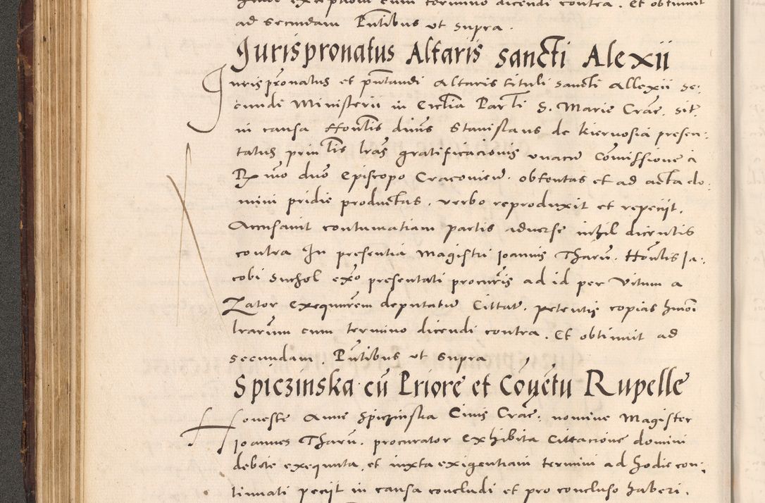 Zdjęcie nr 162 dla obiektu archiwalnego: Acta actorum causarum, sentenciarum tam diffinitivarum quam interloquutoriarum, decretorum, obligationum, quietationum et constitucionum procuratorum coram reverendo domino Bartholomeo Ganthkowsky cancellario Gnesnensi, archidiacono et reverendissimi in Christo patris domini Andree Dei gratia episcopi Cracoviensis vicario in spiritualibus generali Cracoviensi ad annum Domini millesimum quingentesimum quingentesimum primum, cuius indictio nona, pontificatus sanctissimi in Christo patris domini Julii divina providencia pape tercii, annus secundus (sic!) felici omine incipiutur.