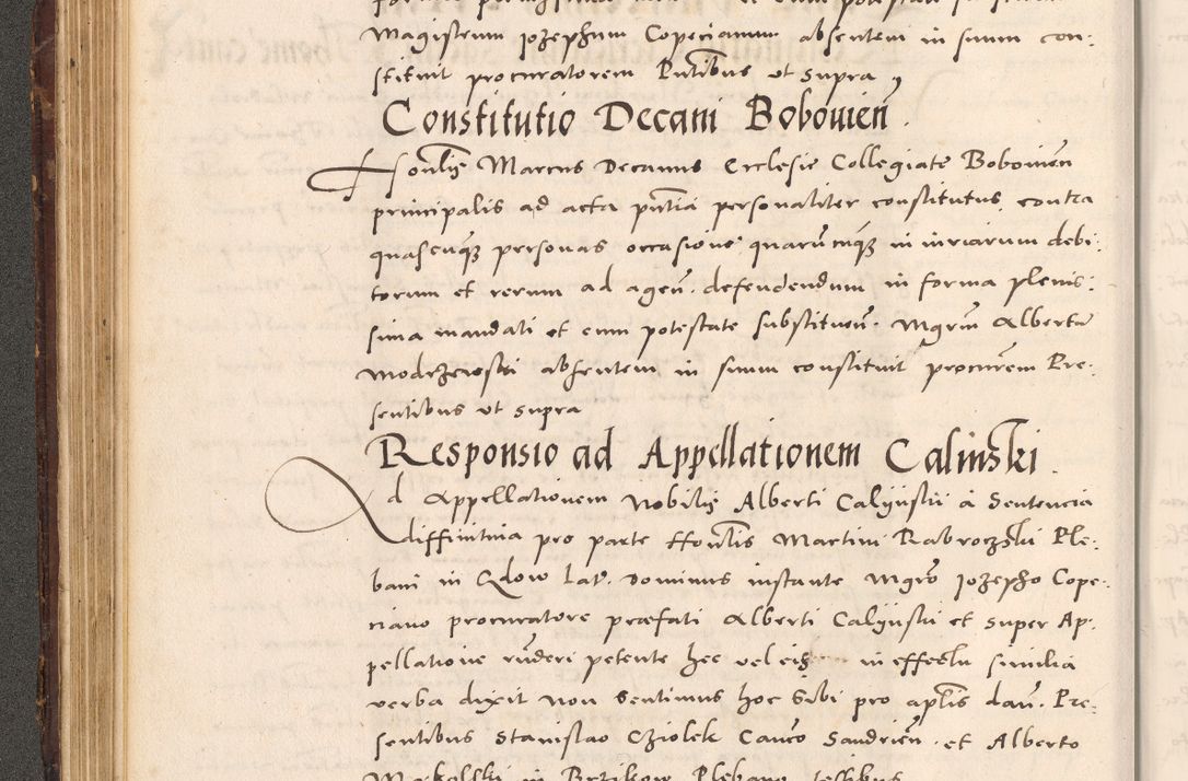 Zdjęcie nr 150 dla obiektu archiwalnego: Acta actorum causarum, sentenciarum tam diffinitivarum quam interloquutoriarum, decretorum, obligationum, quietationum et constitucionum procuratorum coram reverendo domino Bartholomeo Ganthkowsky cancellario Gnesnensi, archidiacono et reverendissimi in Christo patris domini Andree Dei gratia episcopi Cracoviensis vicario in spiritualibus generali Cracoviensi ad annum Domini millesimum quingentesimum quingentesimum primum, cuius indictio nona, pontificatus sanctissimi in Christo patris domini Julii divina providencia pape tercii, annus secundus (sic!) felici omine incipiutur.