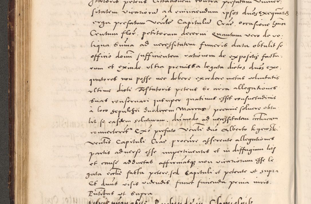 Zdjęcie nr 140 dla obiektu archiwalnego: Acta actorum causarum, sentenciarum tam diffinitivarum quam interloquutoriarum, decretorum, obligationum, quietationum et constitucionum procuratorum coram reverendo domino Bartholomeo Ganthkowsky cancellario Gnesnensi, archidiacono et reverendissimi in Christo patris domini Andree Dei gratia episcopi Cracoviensis vicario in spiritualibus generali Cracoviensi ad annum Domini millesimum quingentesimum quingentesimum primum, cuius indictio nona, pontificatus sanctissimi in Christo patris domini Julii divina providencia pape tercii, annus secundus (sic!) felici omine incipiutur.