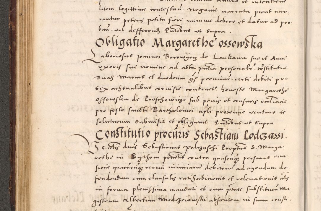 Zdjęcie nr 138 dla obiektu archiwalnego: Acta actorum causarum, sentenciarum tam diffinitivarum quam interloquutoriarum, decretorum, obligationum, quietationum et constitucionum procuratorum coram reverendo domino Bartholomeo Ganthkowsky cancellario Gnesnensi, archidiacono et reverendissimi in Christo patris domini Andree Dei gratia episcopi Cracoviensis vicario in spiritualibus generali Cracoviensi ad annum Domini millesimum quingentesimum quingentesimum primum, cuius indictio nona, pontificatus sanctissimi in Christo patris domini Julii divina providencia pape tercii, annus secundus (sic!) felici omine incipiutur.