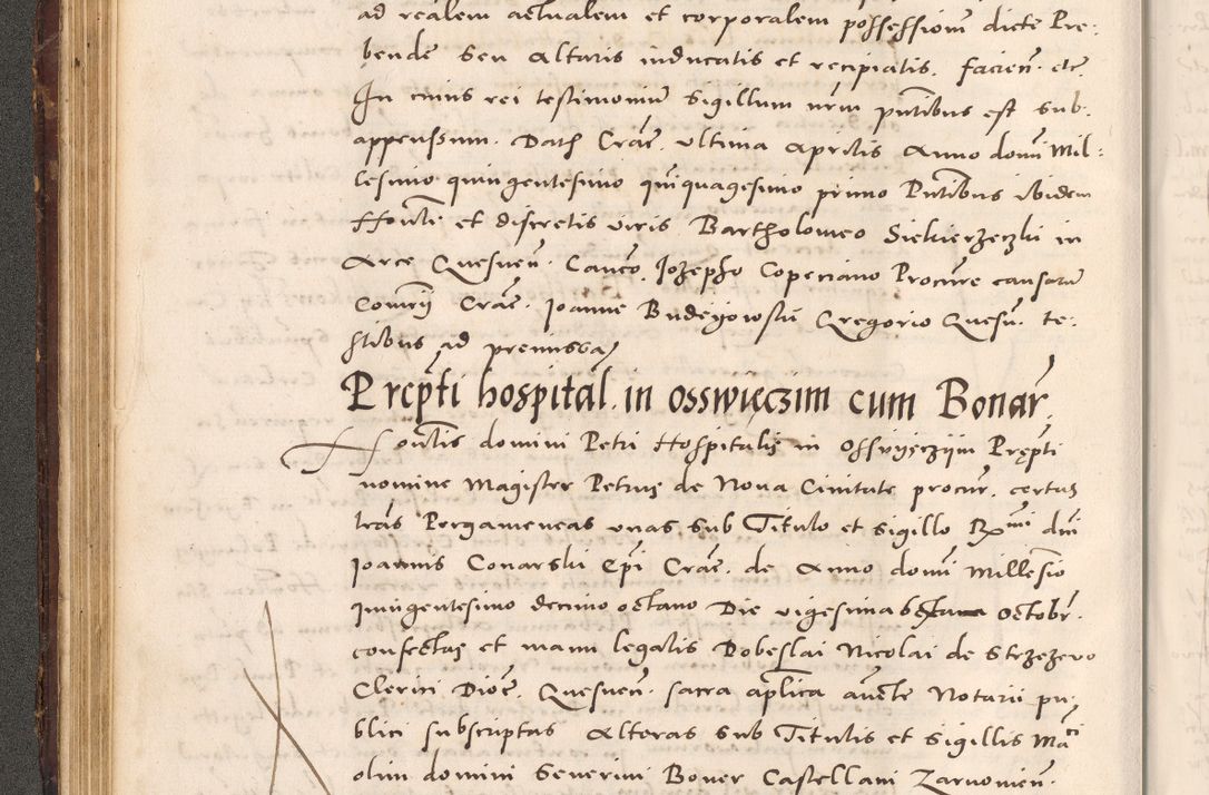 Zdjęcie nr 120 dla obiektu archiwalnego: Acta actorum causarum, sentenciarum tam diffinitivarum quam interloquutoriarum, decretorum, obligationum, quietationum et constitucionum procuratorum coram reverendo domino Bartholomeo Ganthkowsky cancellario Gnesnensi, archidiacono et reverendissimi in Christo patris domini Andree Dei gratia episcopi Cracoviensis vicario in spiritualibus generali Cracoviensi ad annum Domini millesimum quingentesimum quingentesimum primum, cuius indictio nona, pontificatus sanctissimi in Christo patris domini Julii divina providencia pape tercii, annus secundus (sic!) felici omine incipiutur.