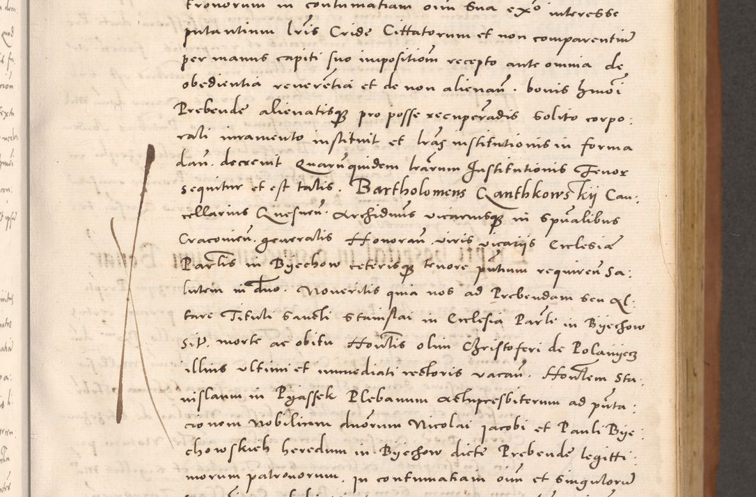 Zdjęcie nr 119 dla obiektu archiwalnego: Acta actorum causarum, sentenciarum tam diffinitivarum quam interloquutoriarum, decretorum, obligationum, quietationum et constitucionum procuratorum coram reverendo domino Bartholomeo Ganthkowsky cancellario Gnesnensi, archidiacono et reverendissimi in Christo patris domini Andree Dei gratia episcopi Cracoviensis vicario in spiritualibus generali Cracoviensi ad annum Domini millesimum quingentesimum quingentesimum primum, cuius indictio nona, pontificatus sanctissimi in Christo patris domini Julii divina providencia pape tercii, annus secundus (sic!) felici omine incipiutur.
