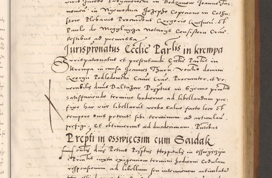 Zdjęcie nr 113 dla obiektu archiwalnego: Acta actorum causarum, sentenciarum tam diffinitivarum quam interloquutoriarum, decretorum, obligationum, quietationum et constitucionum procuratorum coram reverendo domino Bartholomeo Ganthkowsky cancellario Gnesnensi, archidiacono et reverendissimi in Christo patris domini Andree Dei gratia episcopi Cracoviensis vicario in spiritualibus generali Cracoviensi ad annum Domini millesimum quingentesimum quingentesimum primum, cuius indictio nona, pontificatus sanctissimi in Christo patris domini Julii divina providencia pape tercii, annus secundus (sic!) felici omine incipiutur.