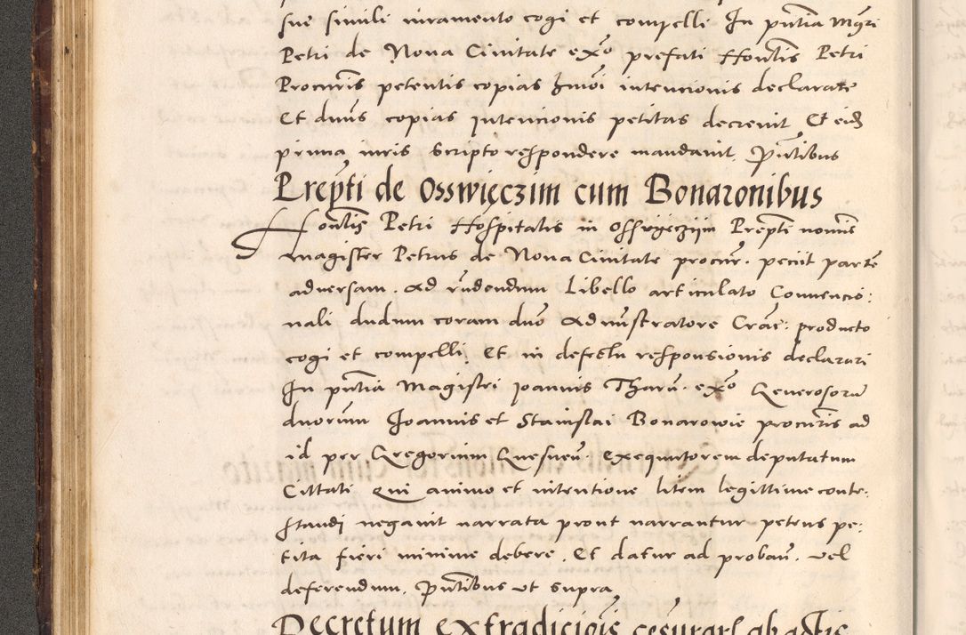 Zdjęcie nr 102 dla obiektu archiwalnego: Acta actorum causarum, sentenciarum tam diffinitivarum quam interloquutoriarum, decretorum, obligationum, quietationum et constitucionum procuratorum coram reverendo domino Bartholomeo Ganthkowsky cancellario Gnesnensi, archidiacono et reverendissimi in Christo patris domini Andree Dei gratia episcopi Cracoviensis vicario in spiritualibus generali Cracoviensi ad annum Domini millesimum quingentesimum quingentesimum primum, cuius indictio nona, pontificatus sanctissimi in Christo patris domini Julii divina providencia pape tercii, annus secundus (sic!) felici omine incipiutur.