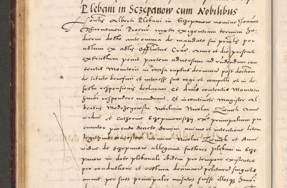 Zdjęcie nr 100 dla obiektu archiwalnego: Acta actorum causarum, sentenciarum tam diffinitivarum quam interloquutoriarum, decretorum, obligationum, quietationum et constitucionum procuratorum coram reverendo domino Bartholomeo Ganthkowsky cancellario Gnesnensi, archidiacono et reverendissimi in Christo patris domini Andree Dei gratia episcopi Cracoviensis vicario in spiritualibus generali Cracoviensi ad annum Domini millesimum quingentesimum quingentesimum primum, cuius indictio nona, pontificatus sanctissimi in Christo patris domini Julii divina providencia pape tercii, annus secundus (sic!) felici omine incipiutur.