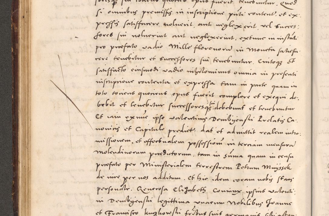 Zdjęcie nr 96 dla obiektu archiwalnego: Acta actorum causarum, sentenciarum tam diffinitivarum quam interloquutoriarum, decretorum, obligationum, quietationum et constitucionum procuratorum coram reverendo domino Bartholomeo Ganthkowsky cancellario Gnesnensi, archidiacono et reverendissimi in Christo patris domini Andree Dei gratia episcopi Cracoviensis vicario in spiritualibus generali Cracoviensi ad annum Domini millesimum quingentesimum quingentesimum primum, cuius indictio nona, pontificatus sanctissimi in Christo patris domini Julii divina providencia pape tercii, annus secundus (sic!) felici omine incipiutur.