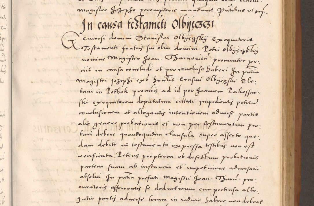 Zdjęcie nr 81 dla obiektu archiwalnego: Acta actorum causarum, sentenciarum tam diffinitivarum quam interloquutoriarum, decretorum, obligationum, quietationum et constitucionum procuratorum coram reverendo domino Bartholomeo Ganthkowsky cancellario Gnesnensi, archidiacono et reverendissimi in Christo patris domini Andree Dei gratia episcopi Cracoviensis vicario in spiritualibus generali Cracoviensi ad annum Domini millesimum quingentesimum quingentesimum primum, cuius indictio nona, pontificatus sanctissimi in Christo patris domini Julii divina providencia pape tercii, annus secundus (sic!) felici omine incipiutur.