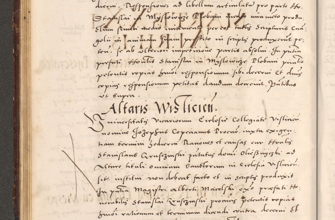 Zdjęcie nr 80 dla obiektu archiwalnego: Acta actorum causarum, sentenciarum tam diffinitivarum quam interloquutoriarum, decretorum, obligationum, quietationum et constitucionum procuratorum coram reverendo domino Bartholomeo Ganthkowsky cancellario Gnesnensi, archidiacono et reverendissimi in Christo patris domini Andree Dei gratia episcopi Cracoviensis vicario in spiritualibus generali Cracoviensi ad annum Domini millesimum quingentesimum quingentesimum primum, cuius indictio nona, pontificatus sanctissimi in Christo patris domini Julii divina providencia pape tercii, annus secundus (sic!) felici omine incipiutur.