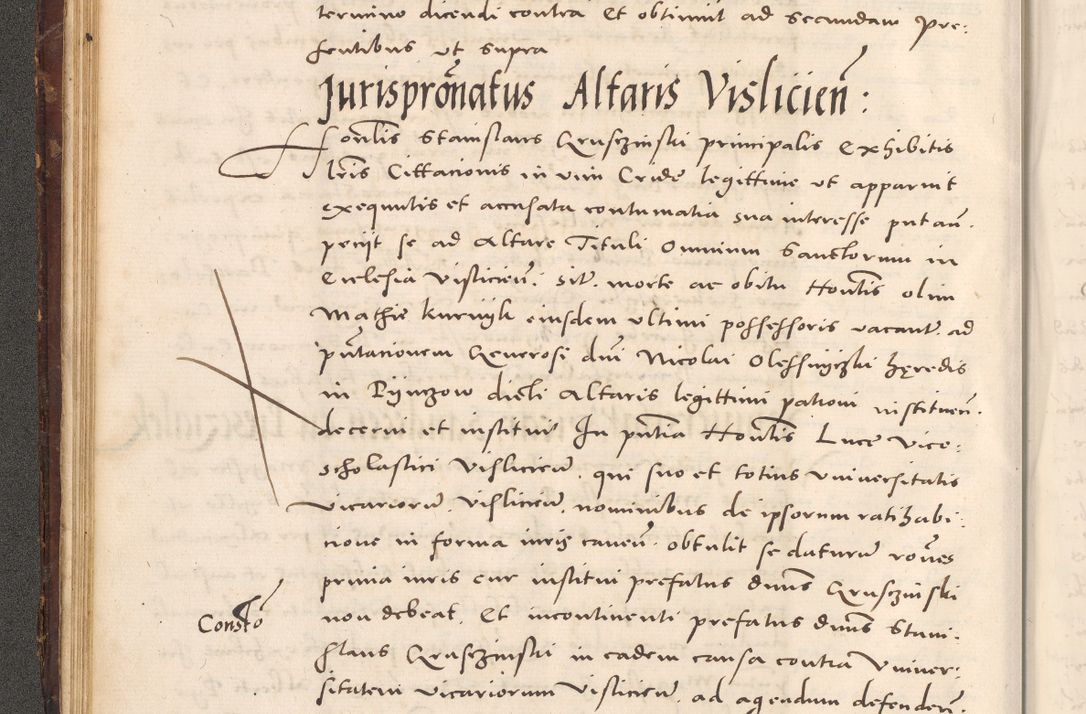 Zdjęcie nr 66 dla obiektu archiwalnego: Acta actorum causarum, sentenciarum tam diffinitivarum quam interloquutoriarum, decretorum, obligationum, quietationum et constitucionum procuratorum coram reverendo domino Bartholomeo Ganthkowsky cancellario Gnesnensi, archidiacono et reverendissimi in Christo patris domini Andree Dei gratia episcopi Cracoviensis vicario in spiritualibus generali Cracoviensi ad annum Domini millesimum quingentesimum quingentesimum primum, cuius indictio nona, pontificatus sanctissimi in Christo patris domini Julii divina providencia pape tercii, annus secundus (sic!) felici omine incipiutur.