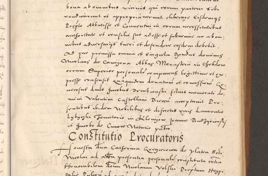 Zdjęcie nr 53 dla obiektu archiwalnego: Acta actorum causarum, sentenciarum tam diffinitivarum quam interloquutoriarum, decretorum, obligationum, quietationum et constitucionum procuratorum coram reverendo domino Bartholomeo Ganthkowsky cancellario Gnesnensi, archidiacono et reverendissimi in Christo patris domini Andree Dei gratia episcopi Cracoviensis vicario in spiritualibus generali Cracoviensi ad annum Domini millesimum quingentesimum quingentesimum primum, cuius indictio nona, pontificatus sanctissimi in Christo patris domini Julii divina providencia pape tercii, annus secundus (sic!) felici omine incipiutur.