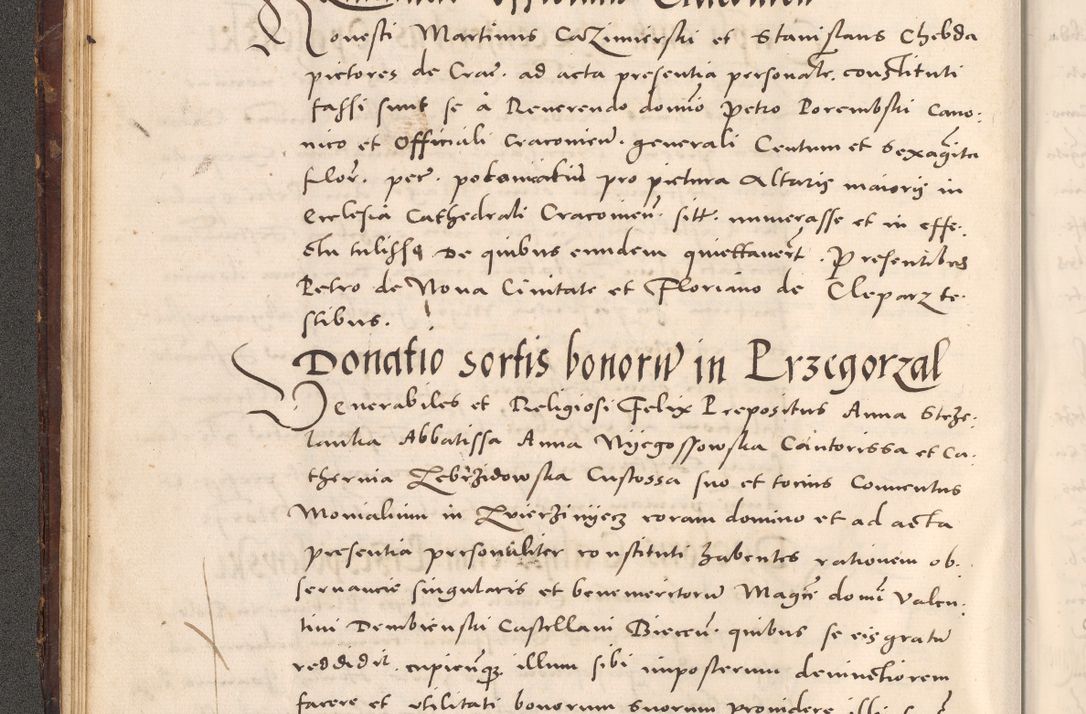 Zdjęcie nr 52 dla obiektu archiwalnego: Acta actorum causarum, sentenciarum tam diffinitivarum quam interloquutoriarum, decretorum, obligationum, quietationum et constitucionum procuratorum coram reverendo domino Bartholomeo Ganthkowsky cancellario Gnesnensi, archidiacono et reverendissimi in Christo patris domini Andree Dei gratia episcopi Cracoviensis vicario in spiritualibus generali Cracoviensi ad annum Domini millesimum quingentesimum quingentesimum primum, cuius indictio nona, pontificatus sanctissimi in Christo patris domini Julii divina providencia pape tercii, annus secundus (sic!) felici omine incipiutur.