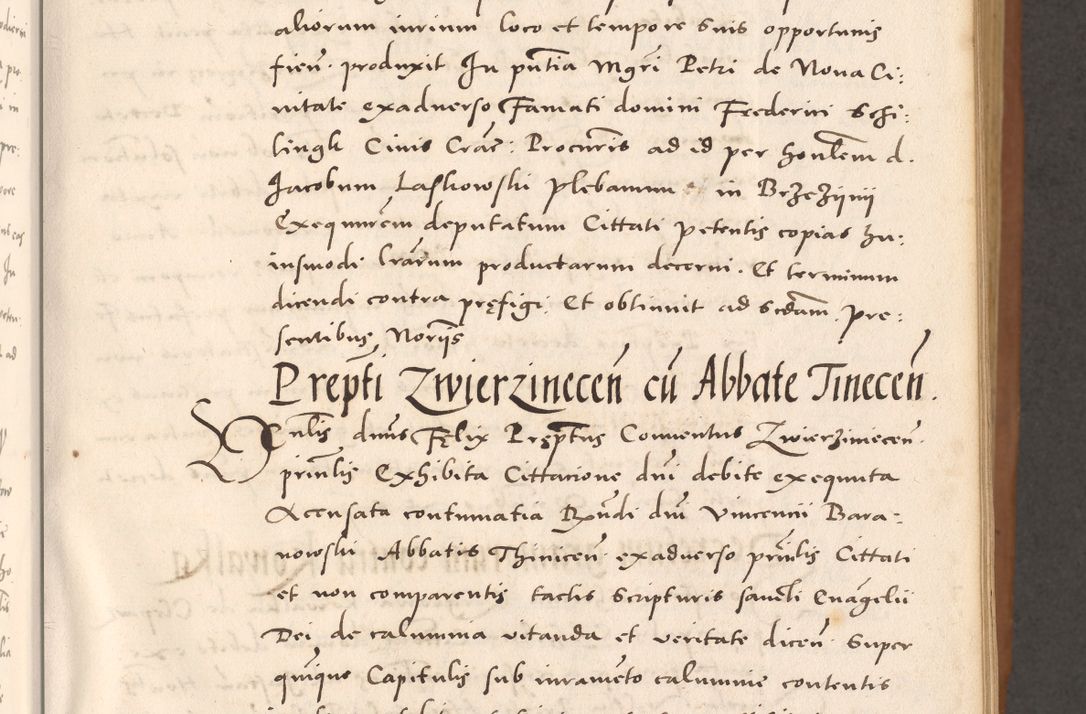 Zdjęcie nr 49 dla obiektu archiwalnego: Acta actorum causarum, sentenciarum tam diffinitivarum quam interloquutoriarum, decretorum, obligationum, quietationum et constitucionum procuratorum coram reverendo domino Bartholomeo Ganthkowsky cancellario Gnesnensi, archidiacono et reverendissimi in Christo patris domini Andree Dei gratia episcopi Cracoviensis vicario in spiritualibus generali Cracoviensi ad annum Domini millesimum quingentesimum quingentesimum primum, cuius indictio nona, pontificatus sanctissimi in Christo patris domini Julii divina providencia pape tercii, annus secundus (sic!) felici omine incipiutur.